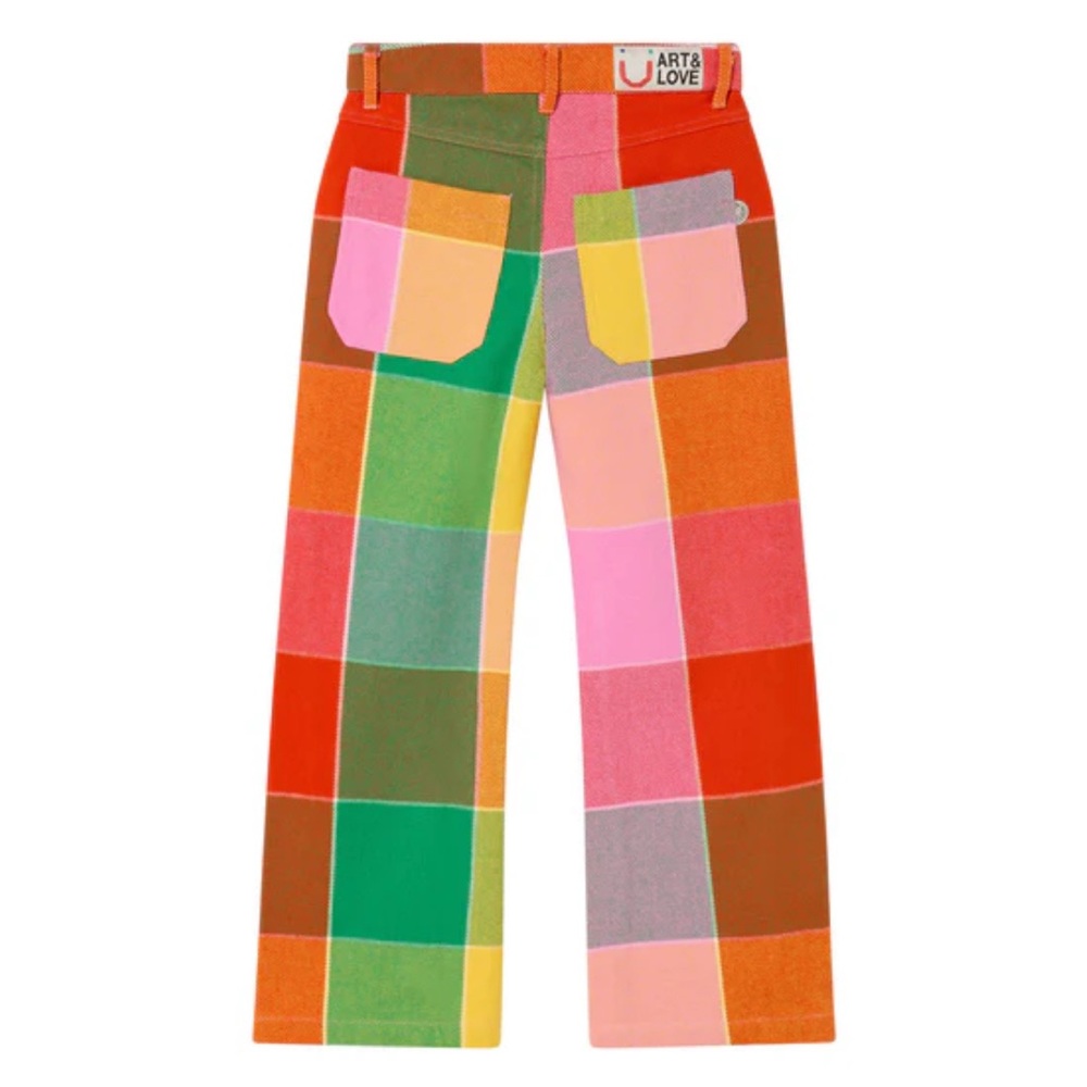 Thinking Mu Colorful Artist Blanket Pants